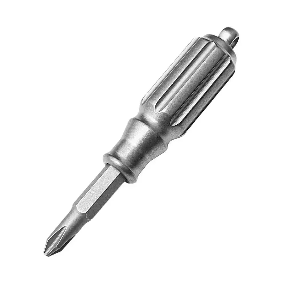 Edc Mini Titanium S2 Steel Screwdriver Portable Keychain Outdoor Pocket Tool