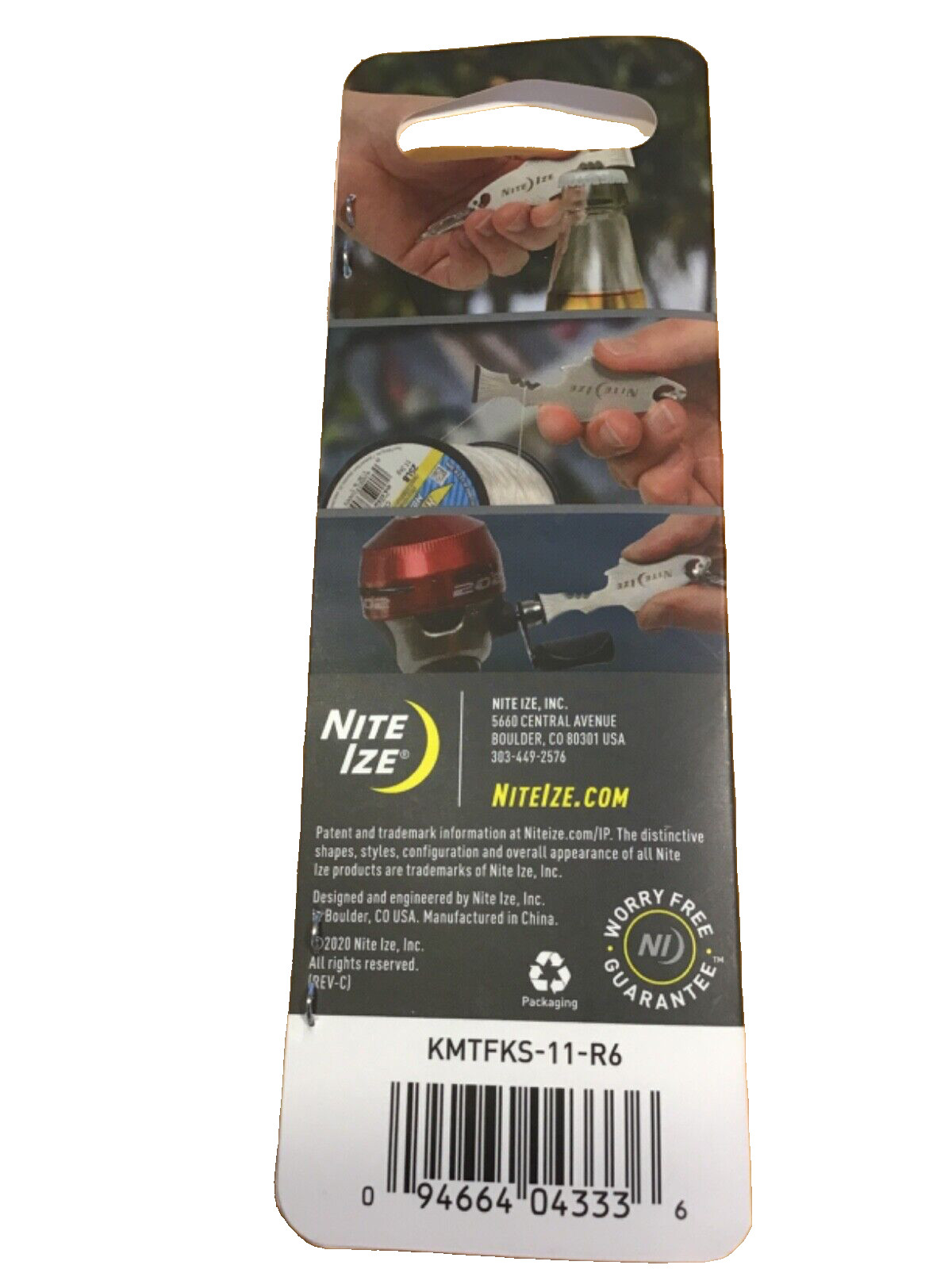 NEW Nite Ize Stainless Steel Multi Tool With Screwdriver and keychain Snap Clip