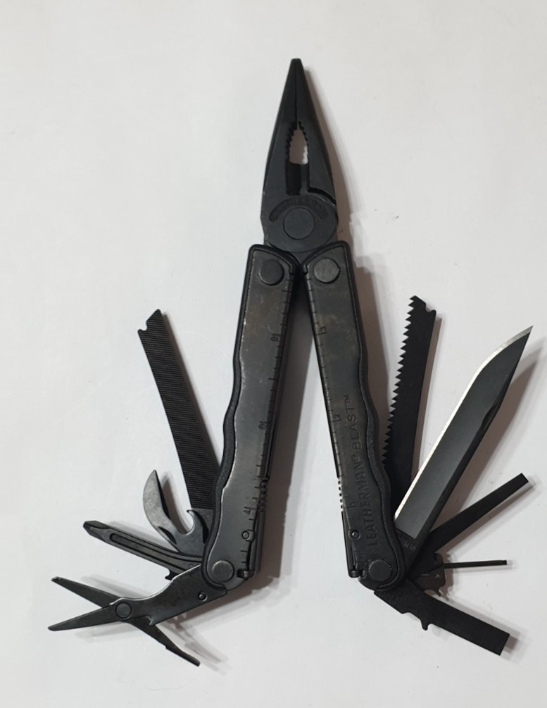 🔥🔥 Leatherman Black BO Blast Multi Tool Military Retired Collectable Rare