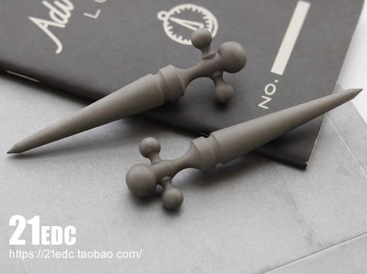 EDC TC4 Titanium Pry Bar Crowbar Mini Outdoor Multi Tool Cool stick cross stick
