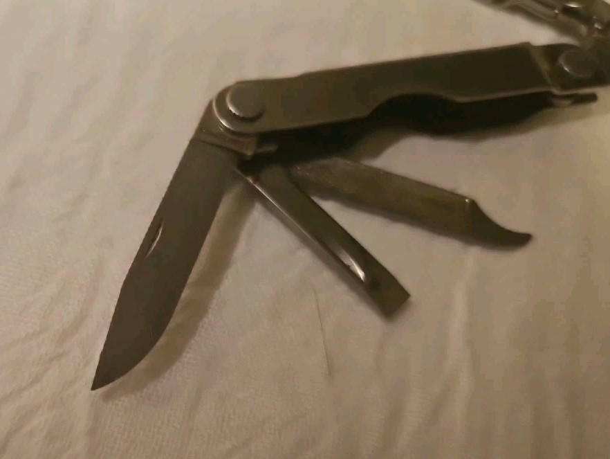 Leatherman Micra Multi-Tool Stainless Steel Spring Action Scissors Keychain