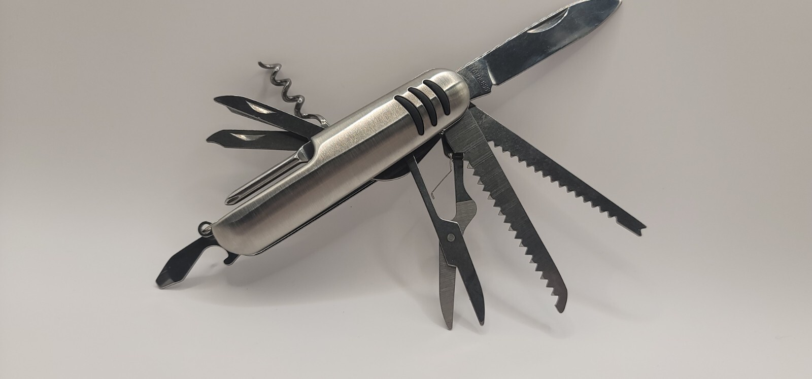 Stainless Steel Pocket Knife, 11 In One Multi-function Tool