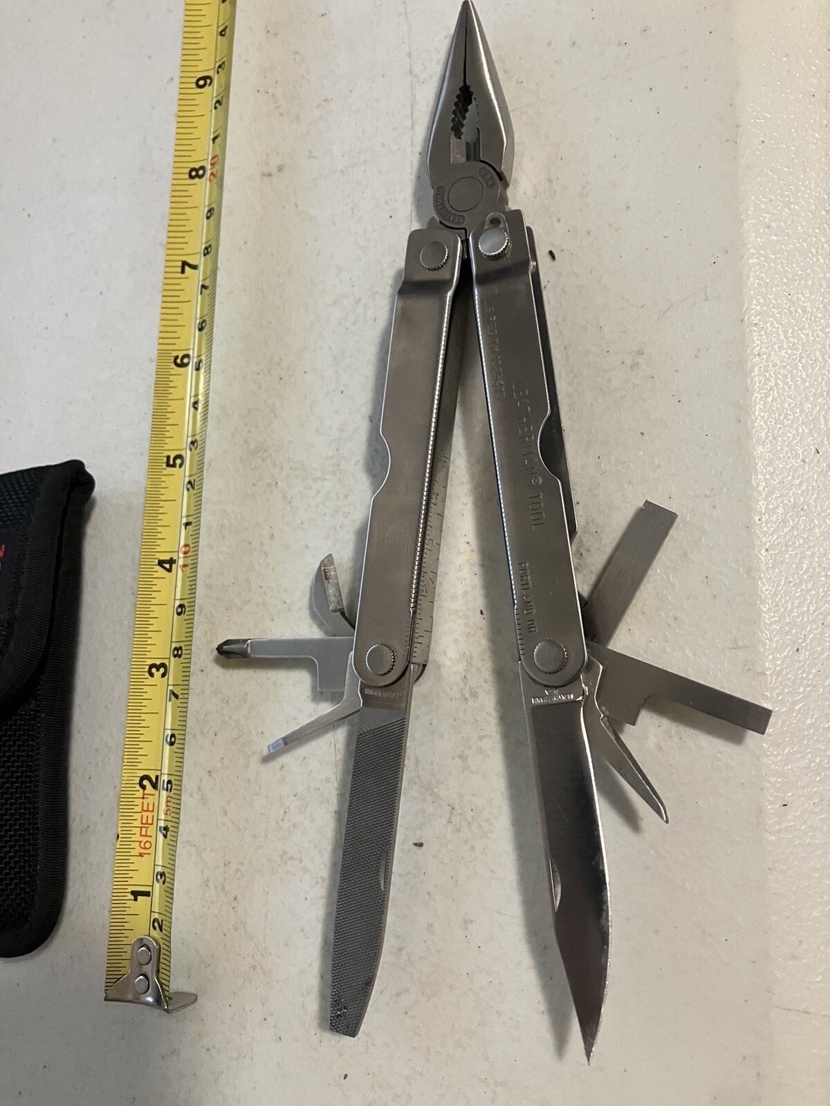 Vintage Original Leatherman Multi-Tool Portland OR TM 1325473 with Sheath USA