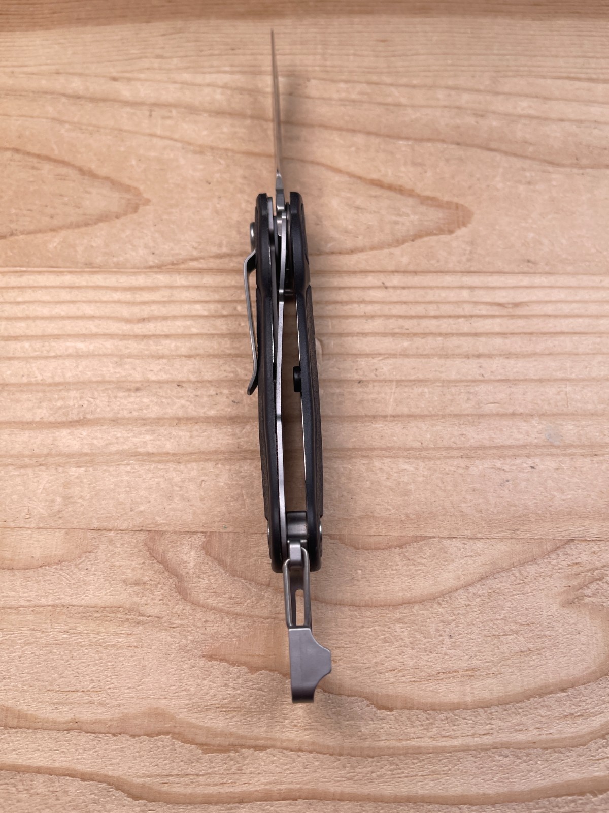Leatherman E301 Satin Combo Edge w/Bottle Opener Clip Folding Pocket Knife