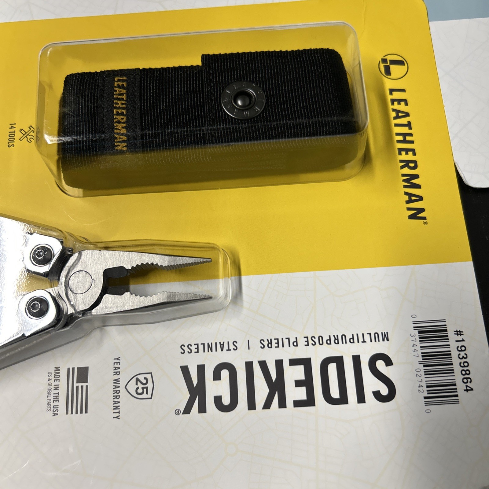 LEATHERMAN SIDEKICK® 14 Tool Stainless Steel Multi-Tool+Sheath USA You Choose 1
