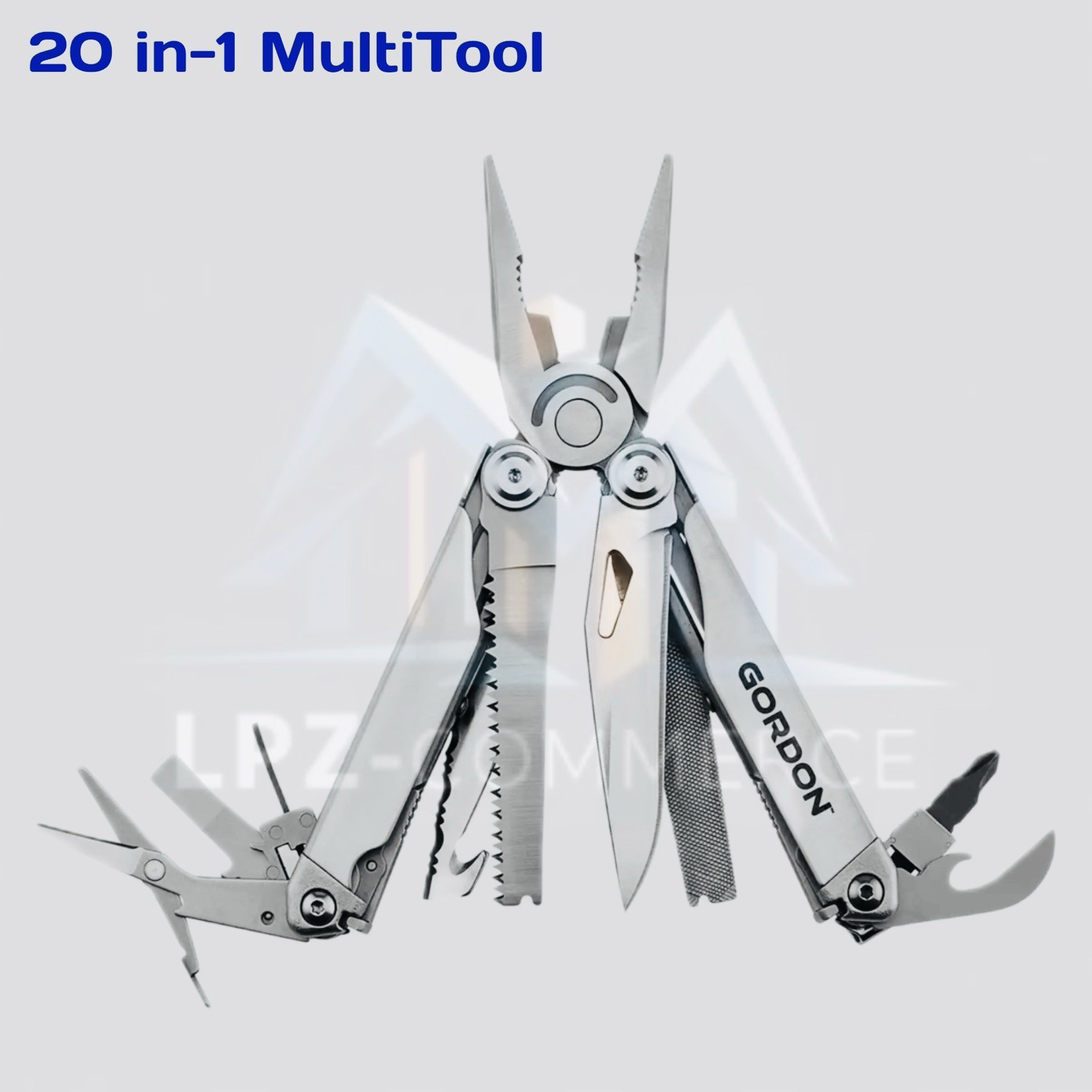 GORDON 20-in-1 Multi-Tool with Sheath – Harbor Freight Item 59617