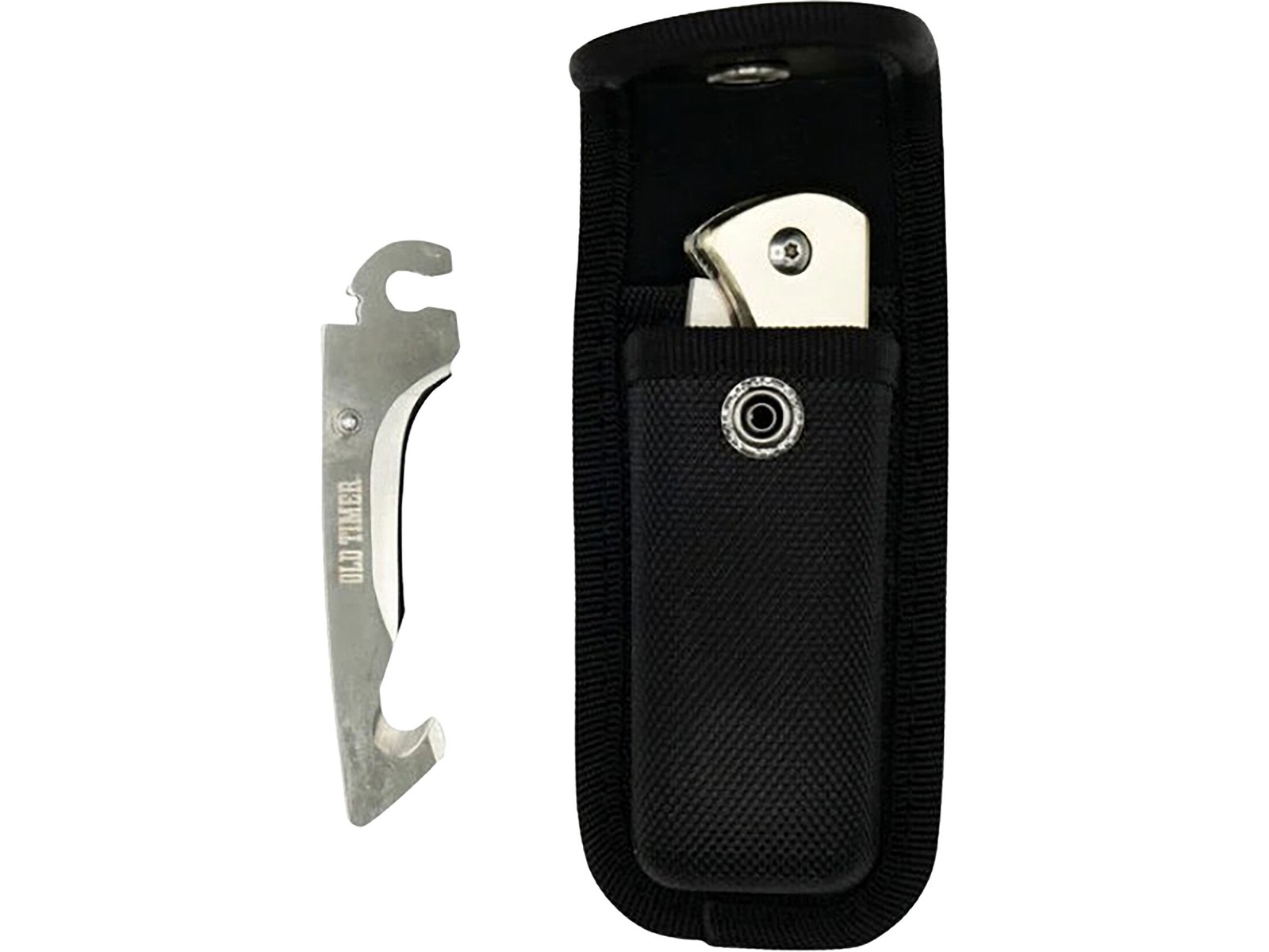 Old Timer Switch It Saw Tooth Pocket Knife 3.3″ Drop Point Stainless Steel Satin