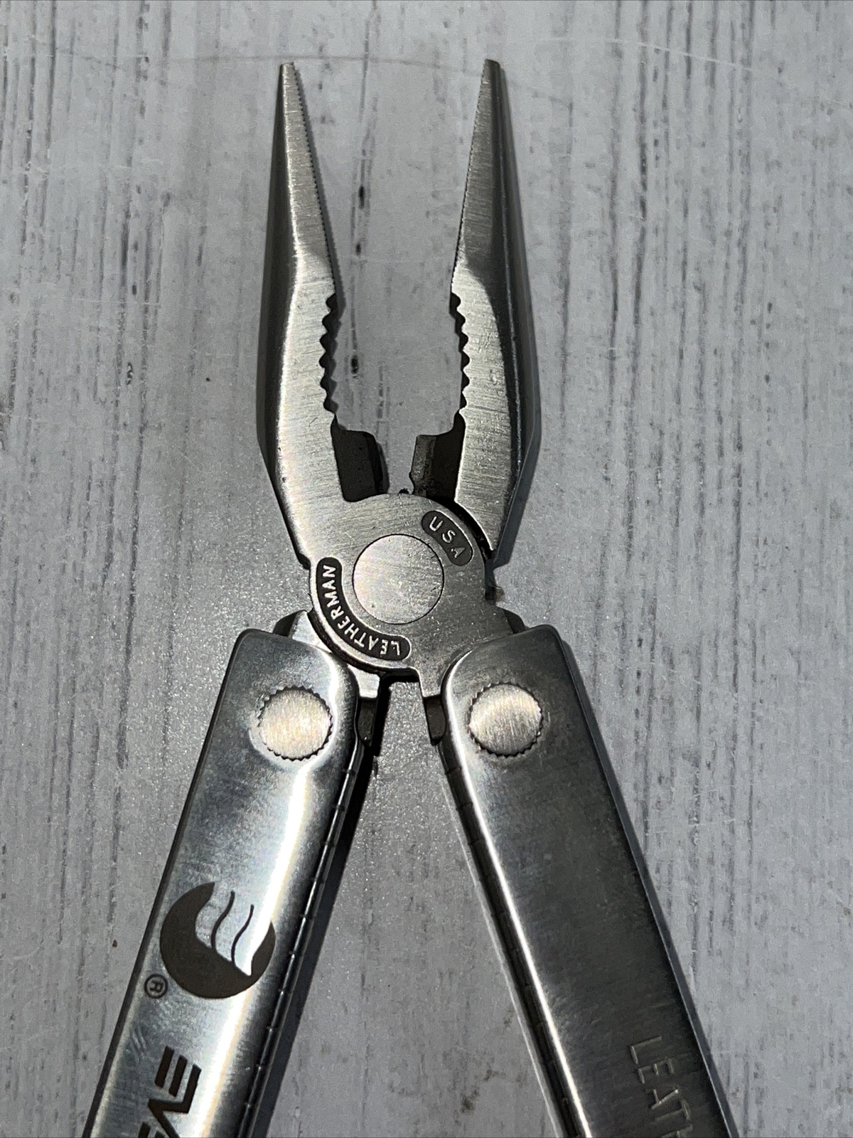Vintage Leatherman Survival Pocket Multi-Tool 1997 w Leather Sheath New In Box
