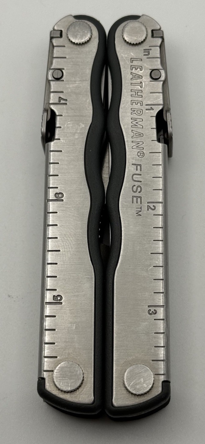 Leatherman Fuse Stainless Steel Multi Tool Folding Knife BROKEN Blade Tip