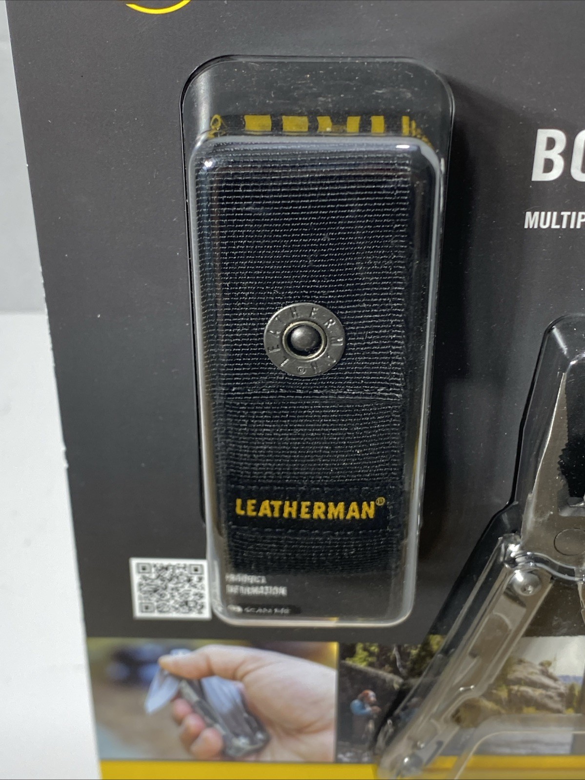 Leatherman BOLSTER MULTIPURPOSE TOOL with NYLON SHEATH Stainless 13 Tools NEW!