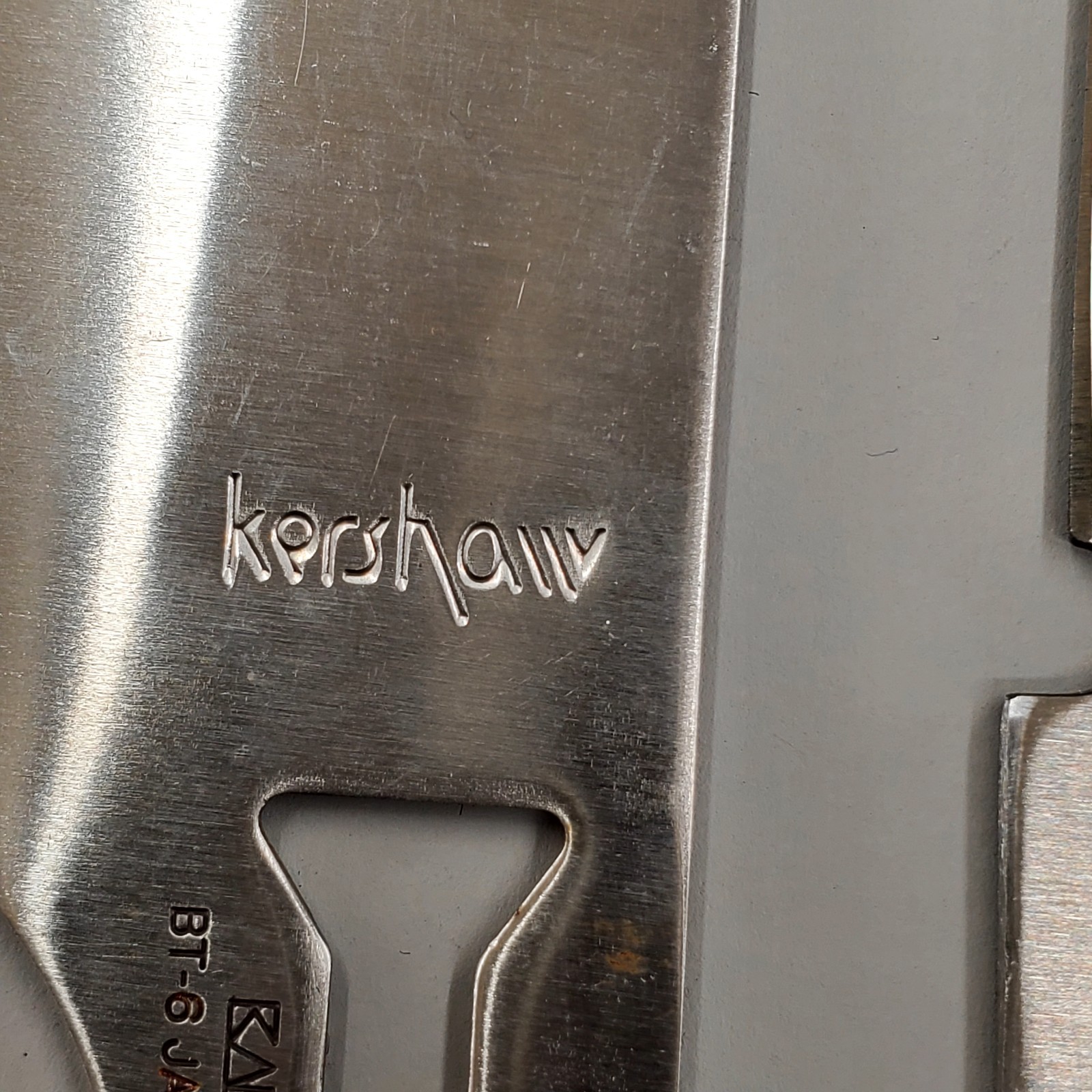 Kershaw Kai Camp Tool Utensils with Case Made in Japan