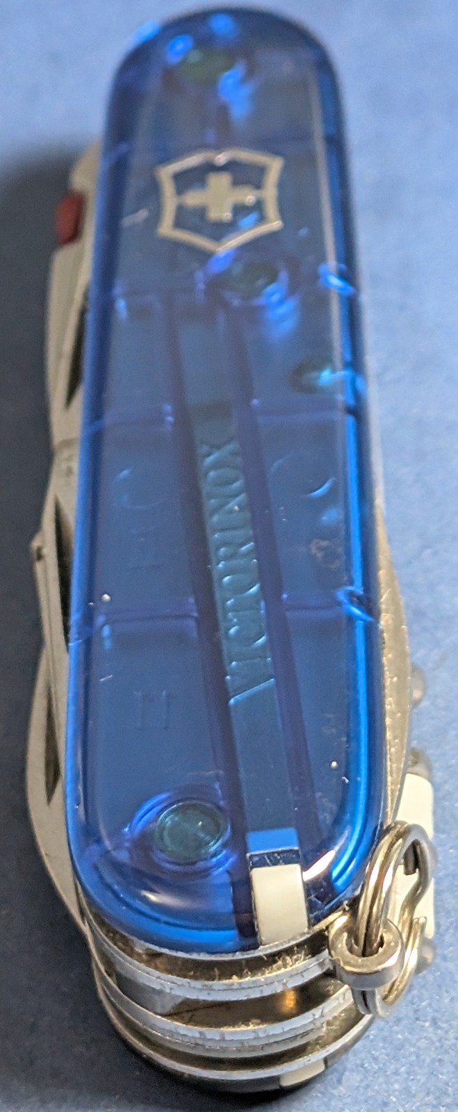Victorinox Swiss Army Knife, Spartan Blue Lite Translucent, 1.7804.T2 New In Box