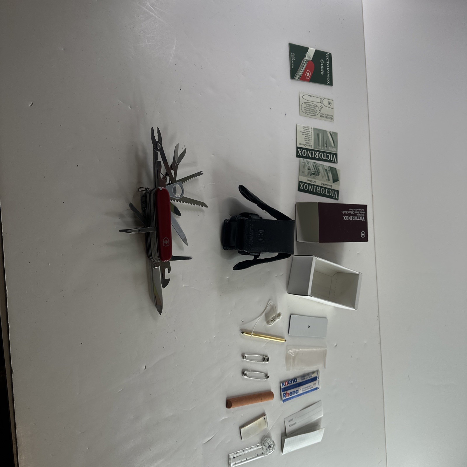 Victorinox Survival Kit with Swiss Champ SOS 80’s