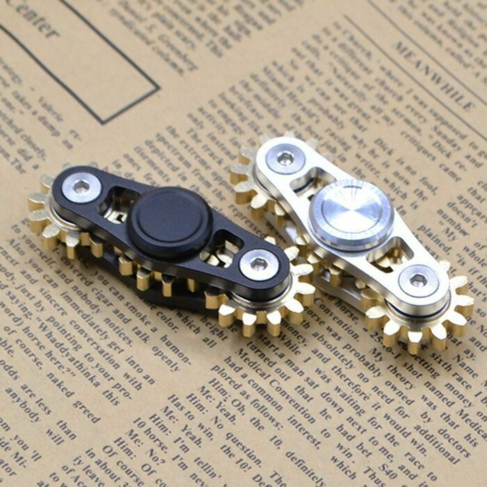 Fingertip Gyroscope Decompression Spinning Top Gearwheel Boy Adult EDC Toys Gyro
