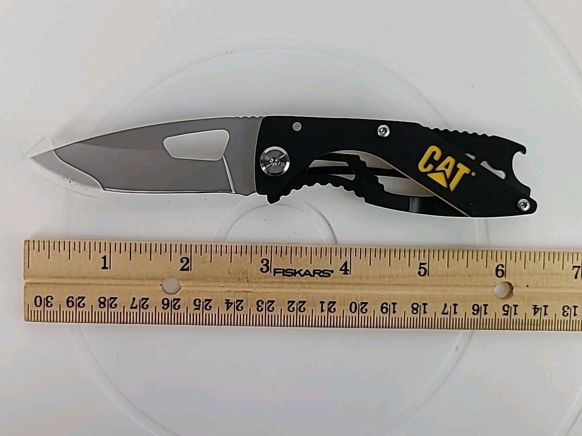 LOT 3 Piece Set CAT 13-in-1 Multi-Tool and Pocket Knife and Razor Knife NWOB