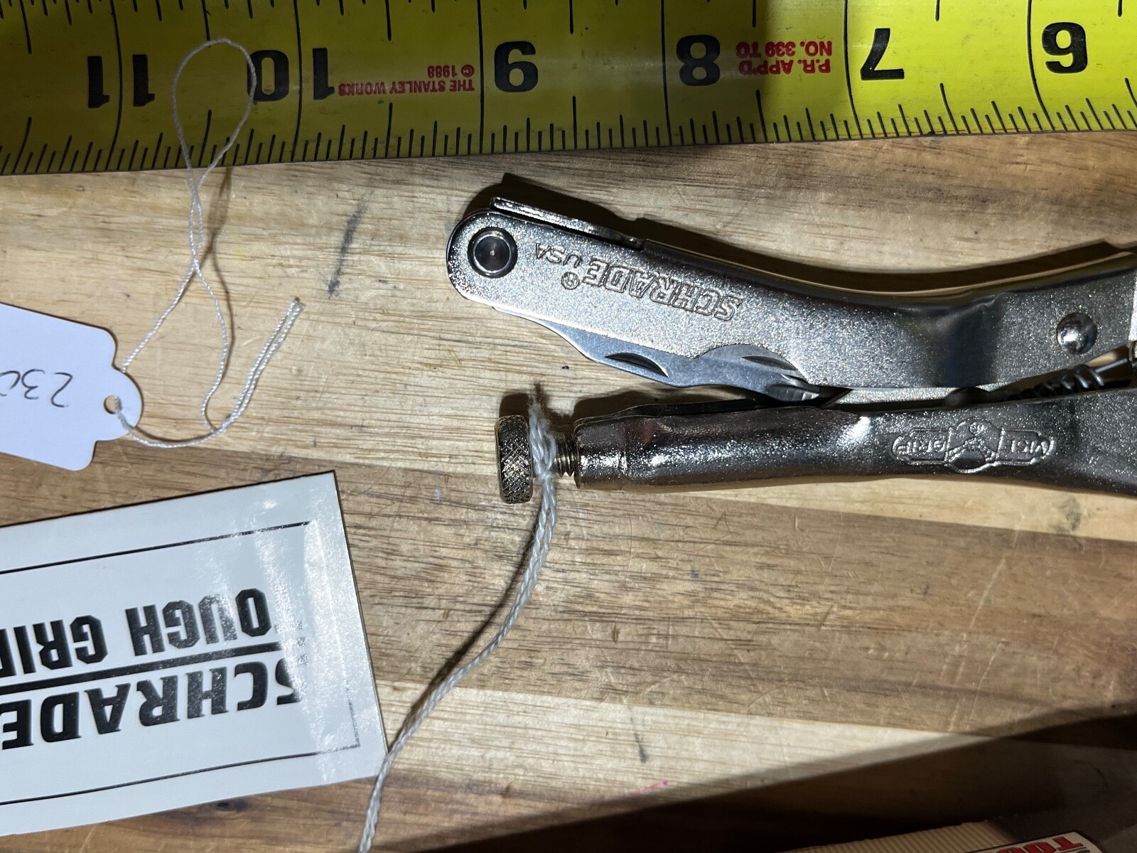 Schrade Vise Grip multi tool knife made in USA (23093)