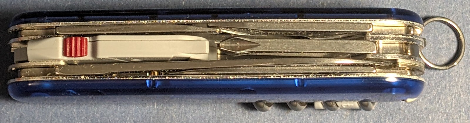 Victorinox Swiss Army Knife, Spartan Blue Lite Translucent, 1.7804.T2 New In Box