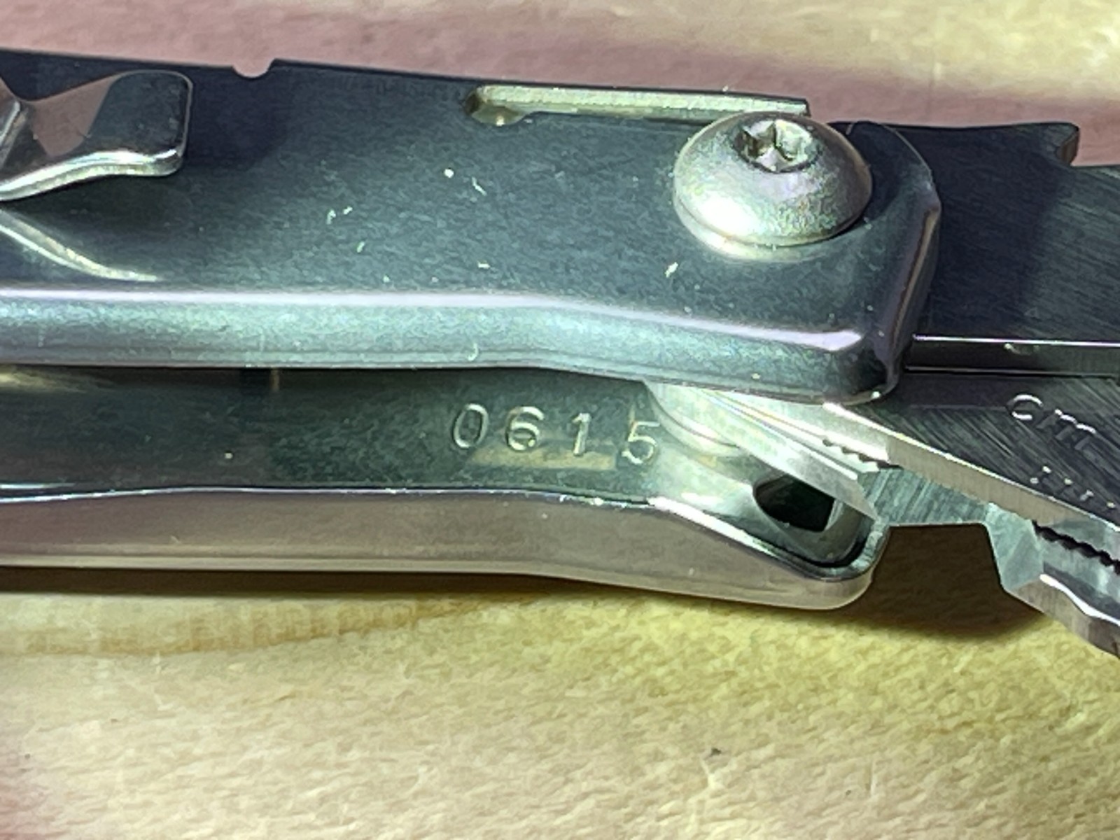 Leatherman Rev Multi‑Tool Knife – Stainless Steel w/ Pocket Clip 06/15