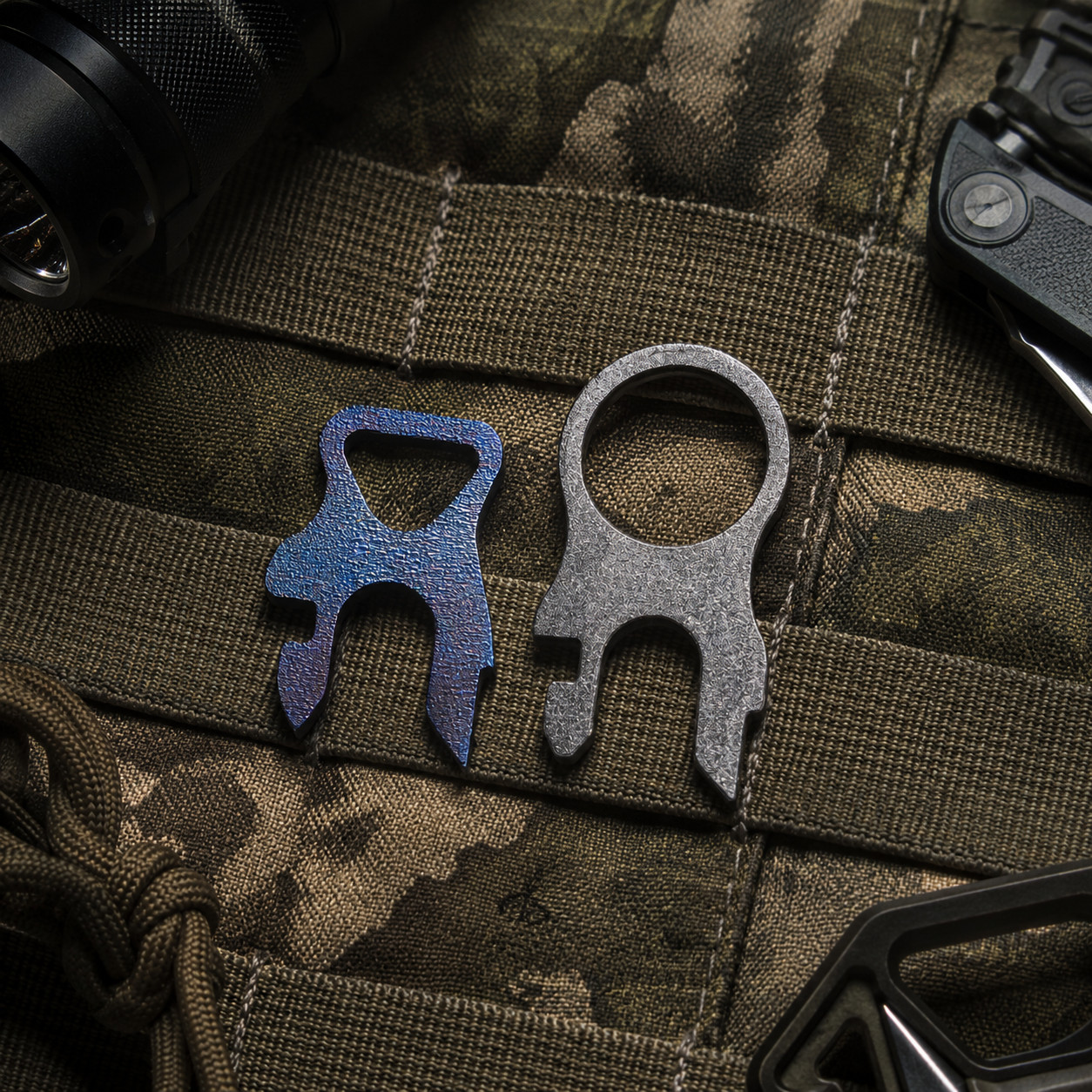 Titanium Pocket Clip Fits Leatherman Wave Surge Charge TTi Multitool Carry Hook