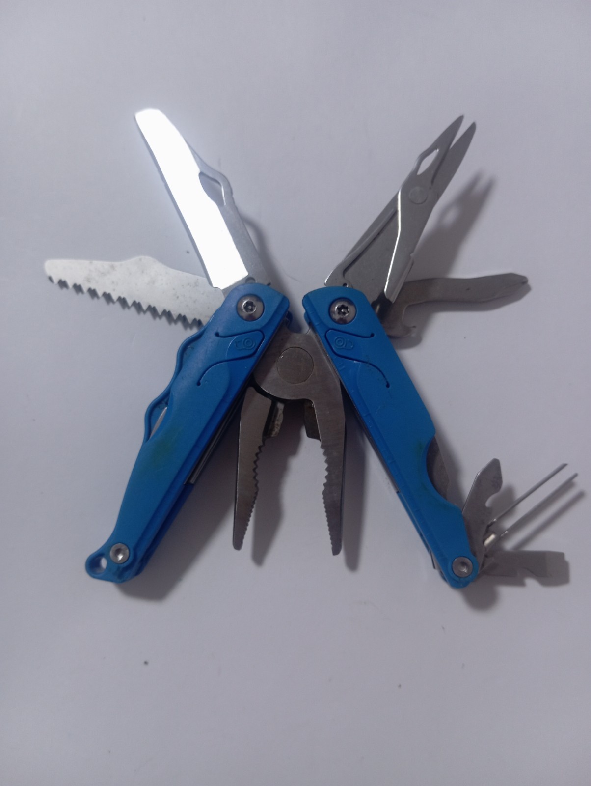 🔥🔥🔥 Leatherman Leap Blue Multi Tool Retired Very Rare