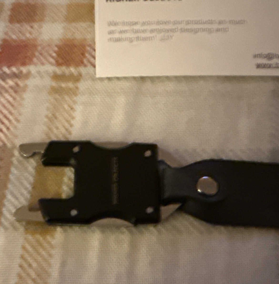 Higher Objects Sawyer Adjustable Utility Bracelet. New. EDC. Knife. Multi-Tool.