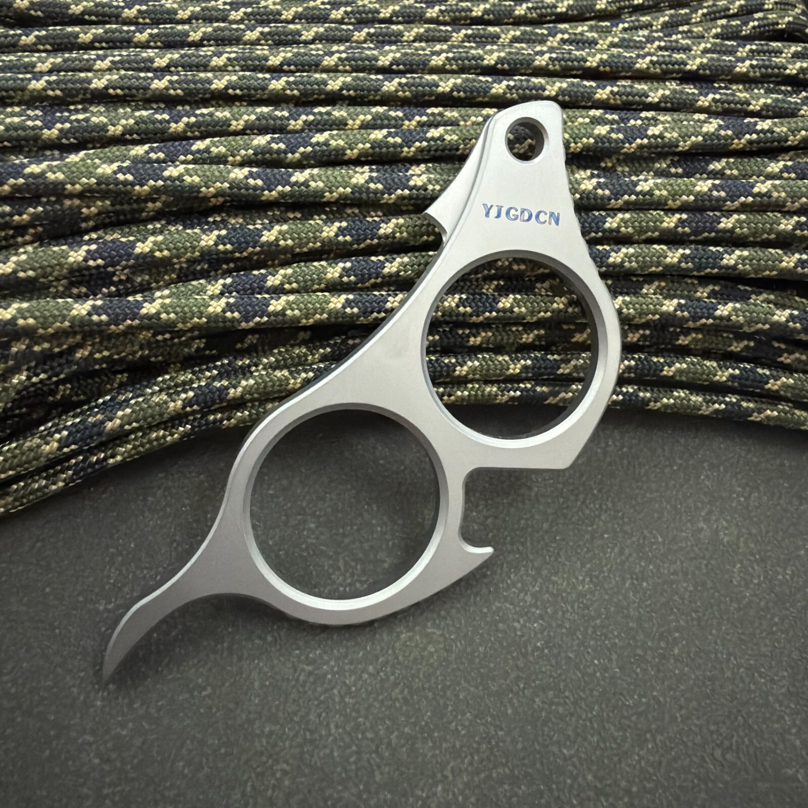 New TC4 TITANIUM Kangaroo EDC Mini Tool Ruit Orange Peeler Bottle Opener