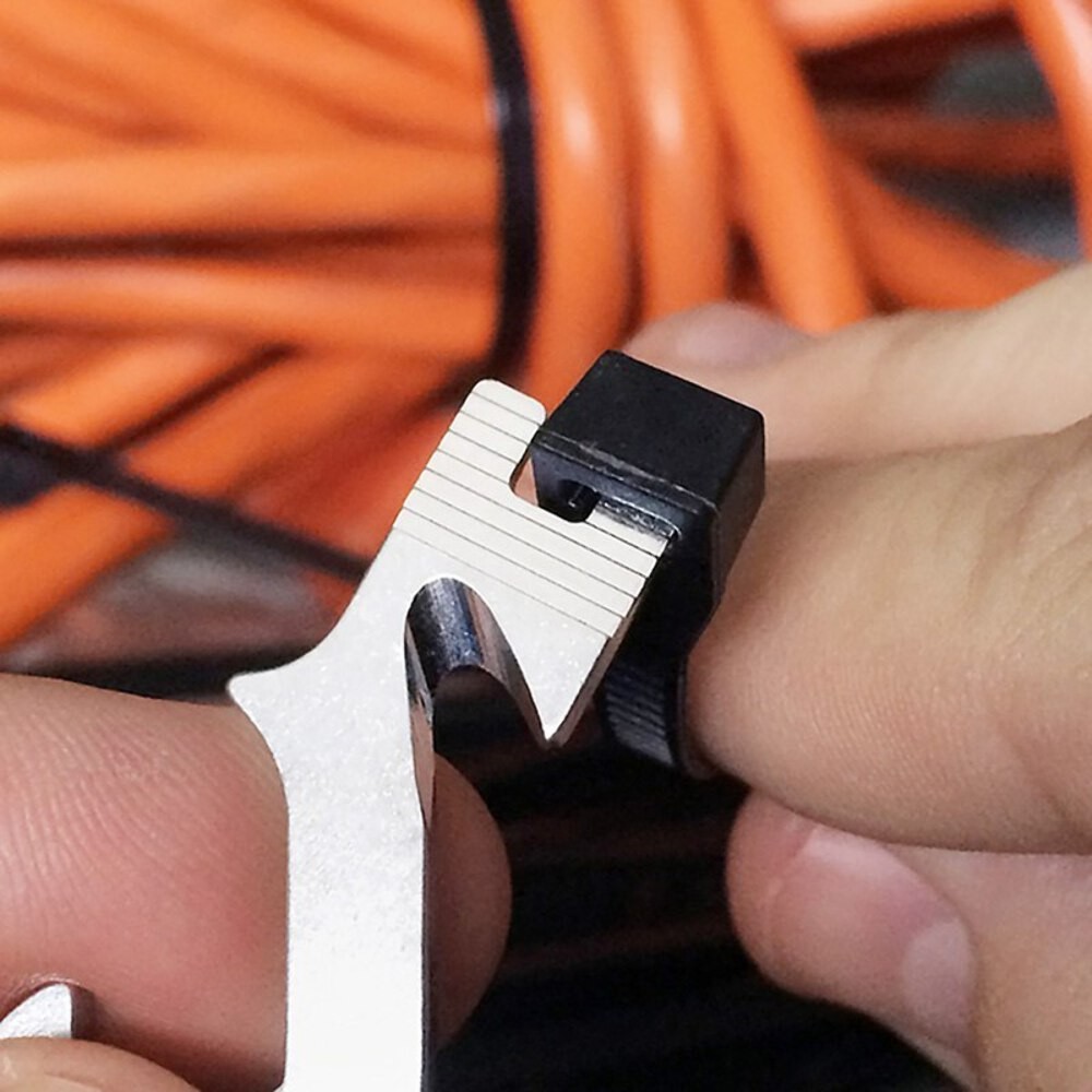 20-in-1 Stainless Steel Multi Tools Key Ring EDC Screwdriver Wrench Opener Set P