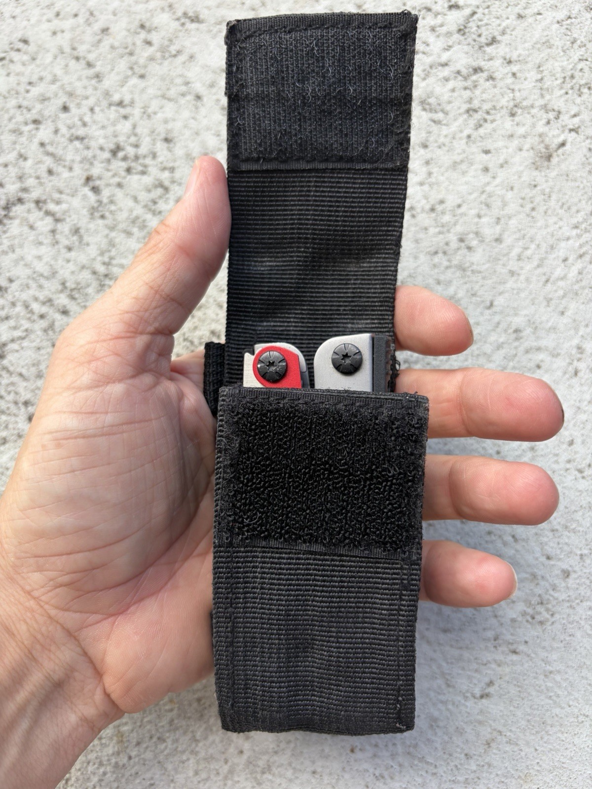 GERBER OCTANE RED/SILVER MULTI-PLIER MULTI TOOL IN SHEATH DISCONTINUED, RARE EXC