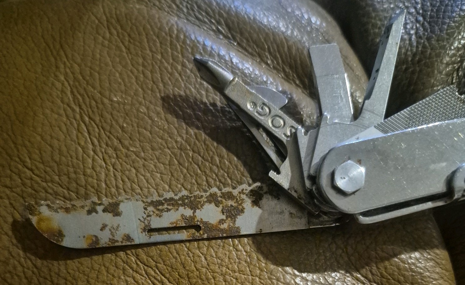 SOG USA PowerLock Stainless Steel Multi Tool Knife Pliers