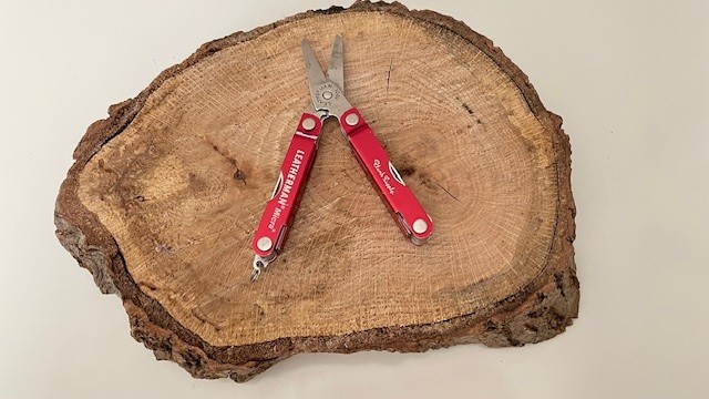 Leatherman Micra RED Anodized Handled Stainless Steel Multi Tool Scissors ,Knife
