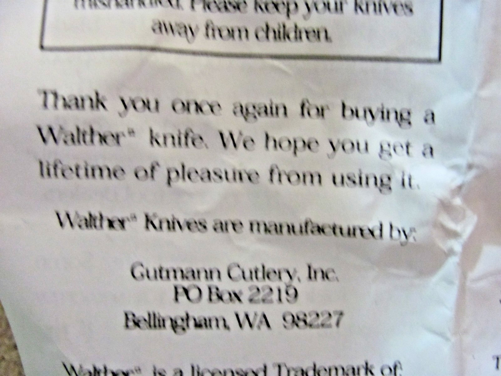 RARE, WALTHER JUNGLE TOOL, WAL027, NEW, WARRANTY, BOX, KNIFE, ENTRENCHING, PICK