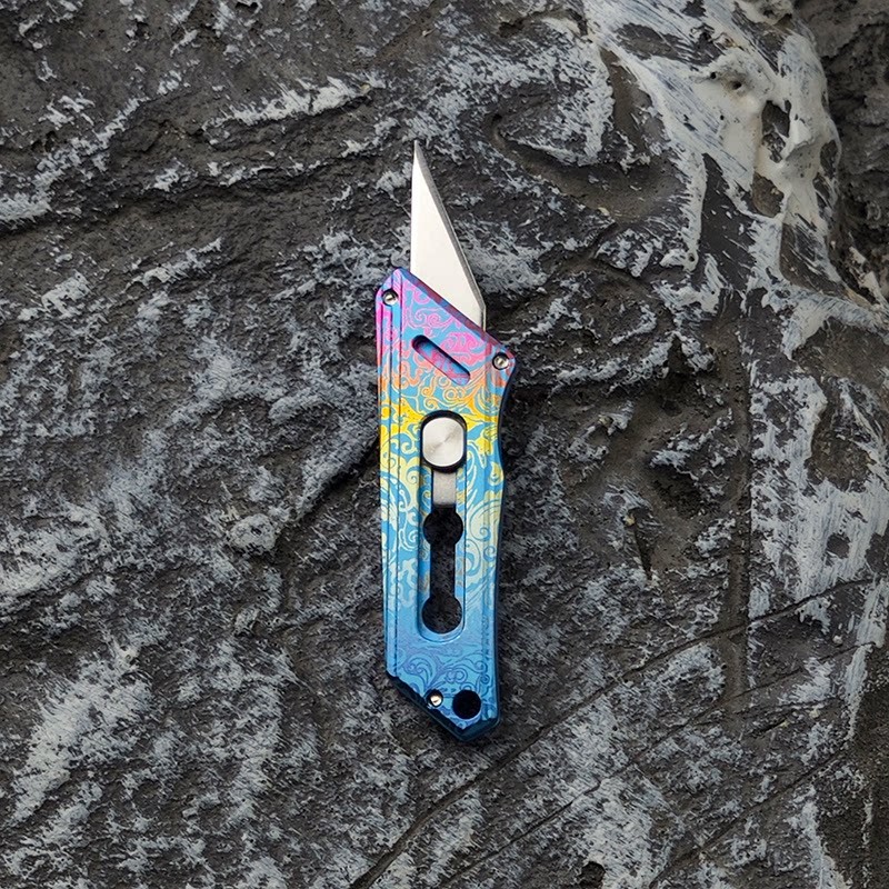 Titanium alloy EDC push up Tool Simple and practical