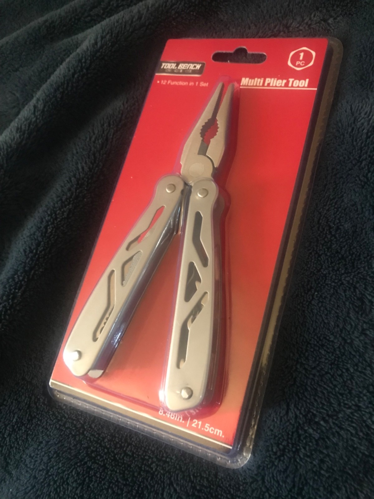 Tool Bench Platinum 12-in-1 multi tool set Pliers long nose all in one Brand New