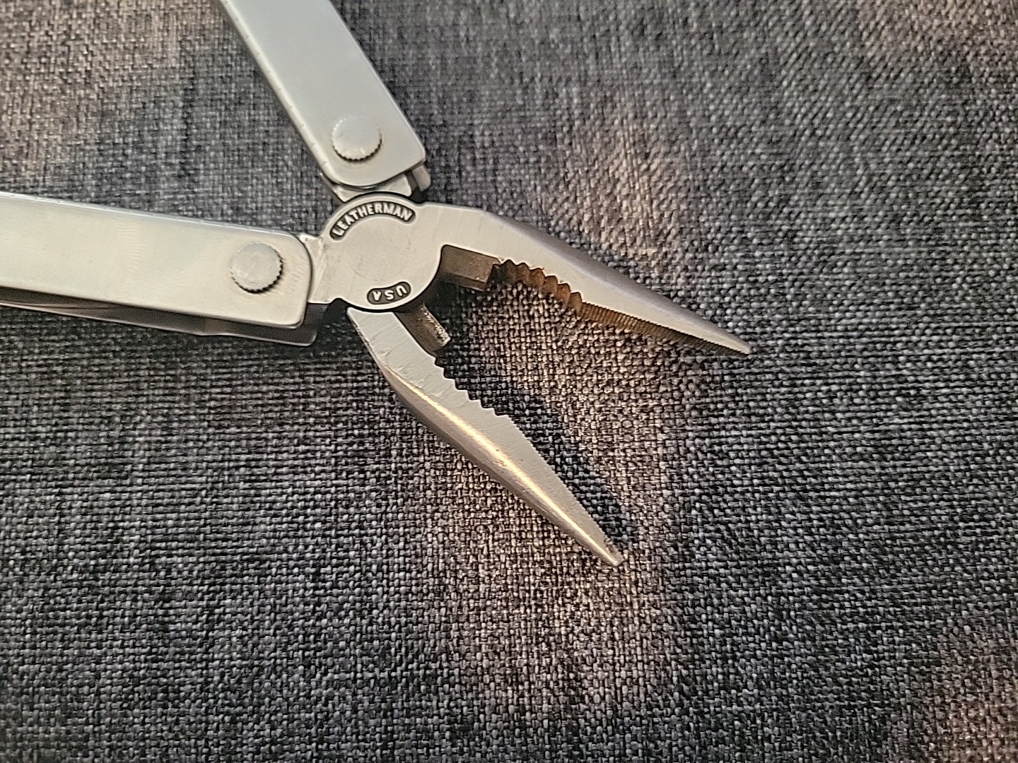 Vintage Original Leatherman Multi-Tool Portland OR TM 1325473 w/ Leather Sheath
