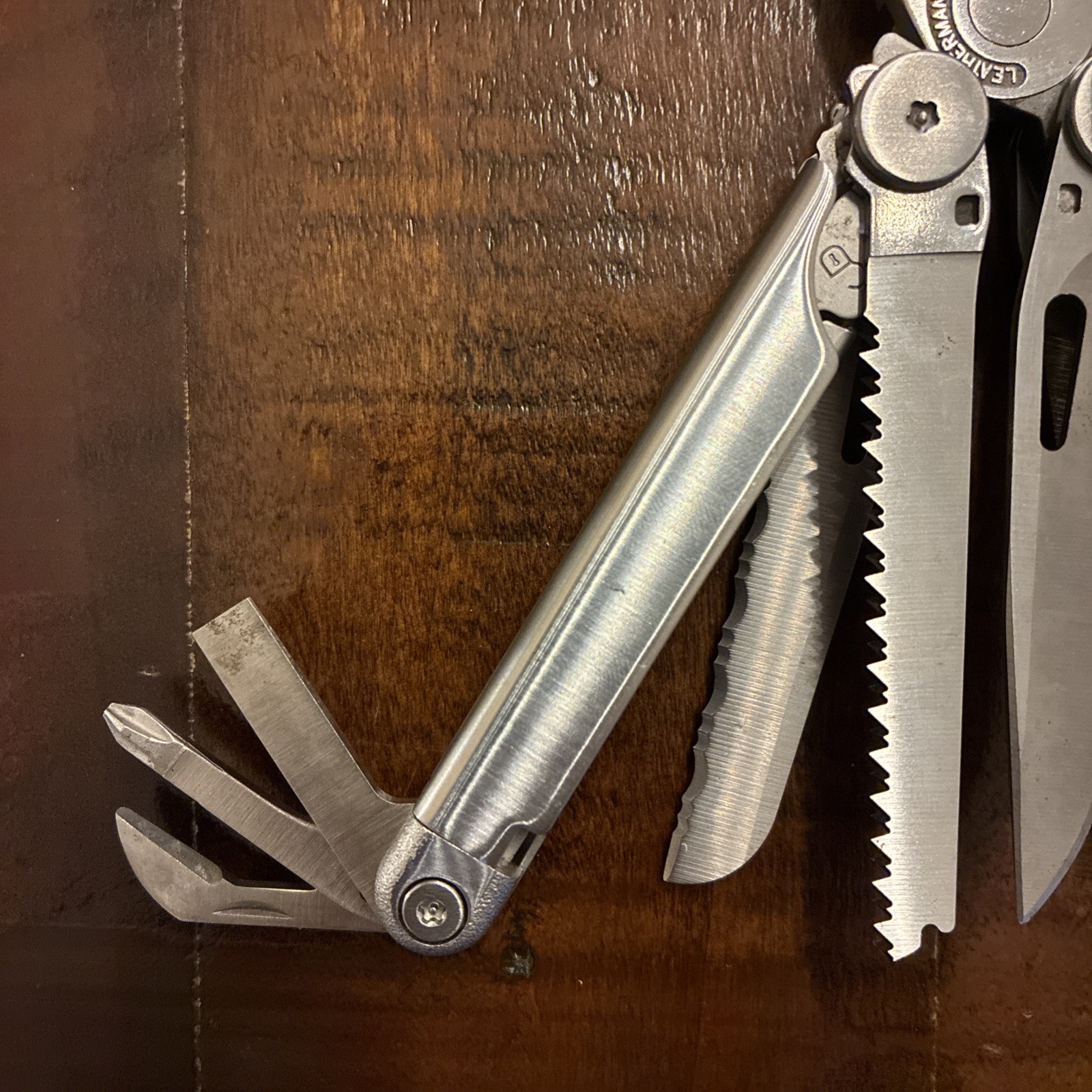 Leatherman Wave Pat Pend USA w/ Sheath Multitool 09/00 Discontinued Very Good