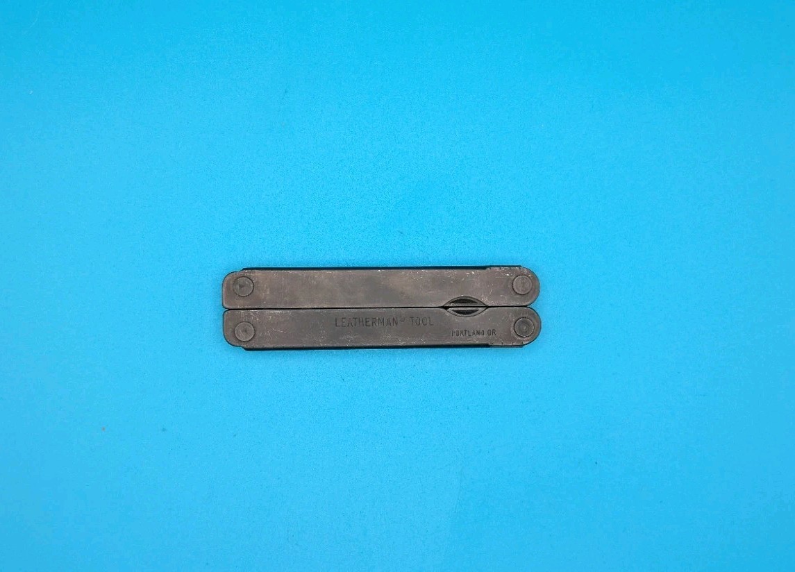Leatherman PST Black Multi-Tool Nylon Sheath Retired Collectible USA