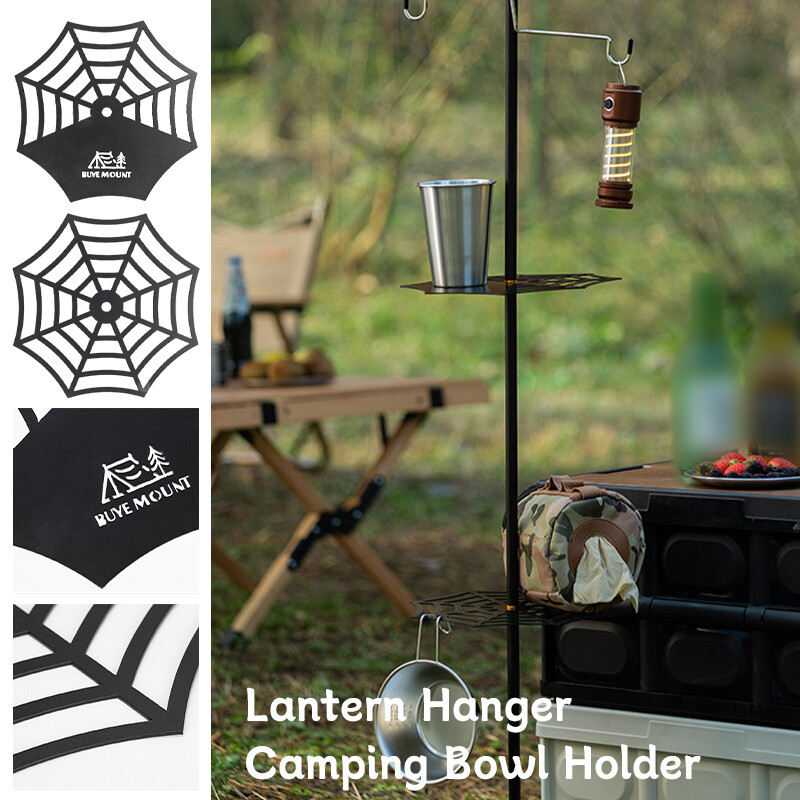 Outdoor Camping Pot Tripod Picnic BBQ Cooking Hanging Grill Stand Rack