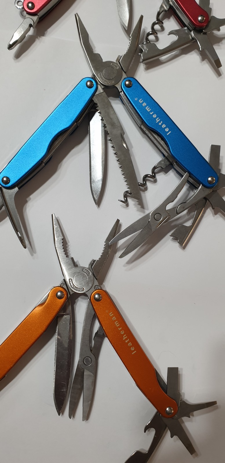🔥 Leatherman Juice C2 S2 CS4 Set Blue Orange Red Retired MultiTool Collectable