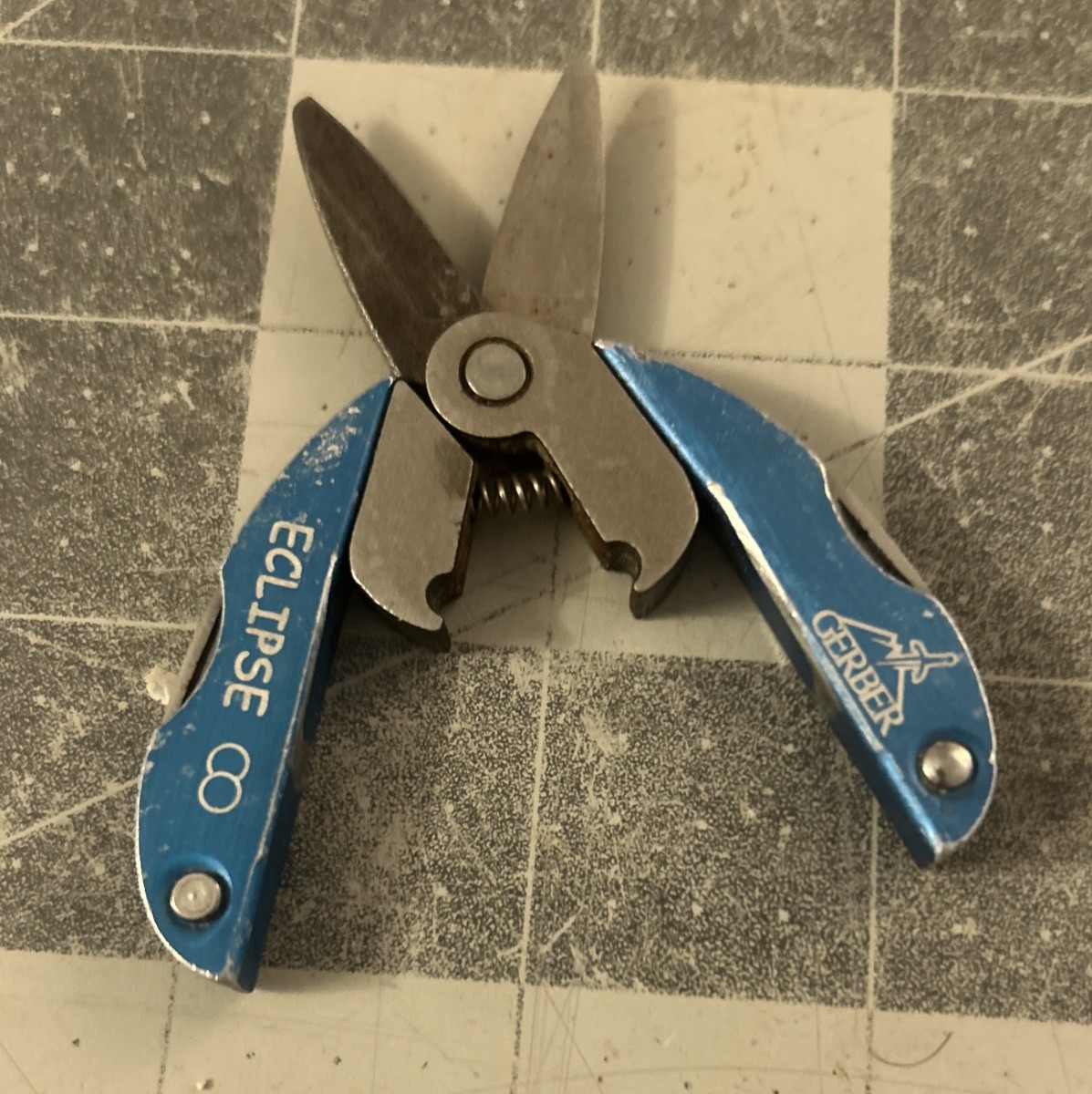 Gerber Eclipse Multitool Scissors File Knife Screwdriver Bottle Opener