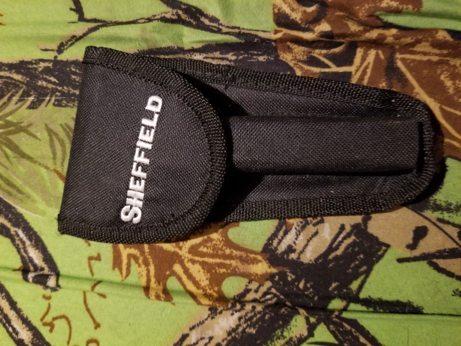 Sheffield Camper 12-In-1 Stainless Steel & Wood Multi-Tool