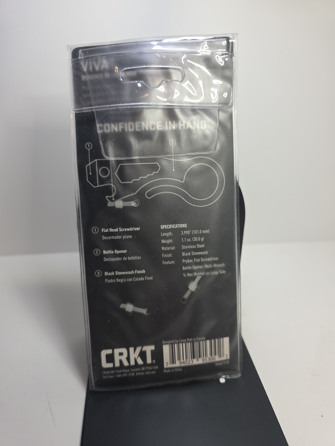 New CRKT VIVA Multi Tool Flat Screwdriver Bottle Opener Multi Wrench