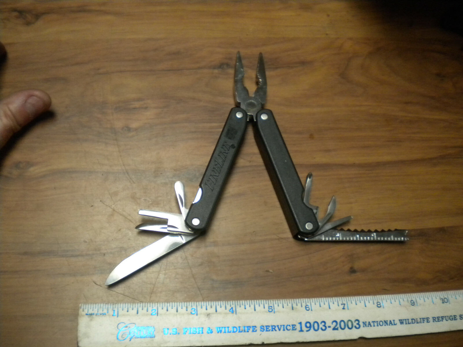 FINELINE STAINLESS POCKET MULTI-TOOL , see pictures