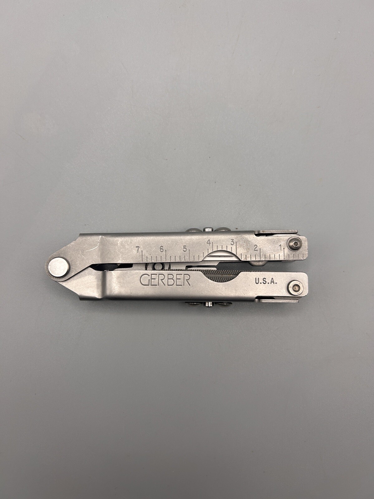 Gerber 1991 Original Mult-plier Mr. Pinchy Excellent EX with Original Sheath.