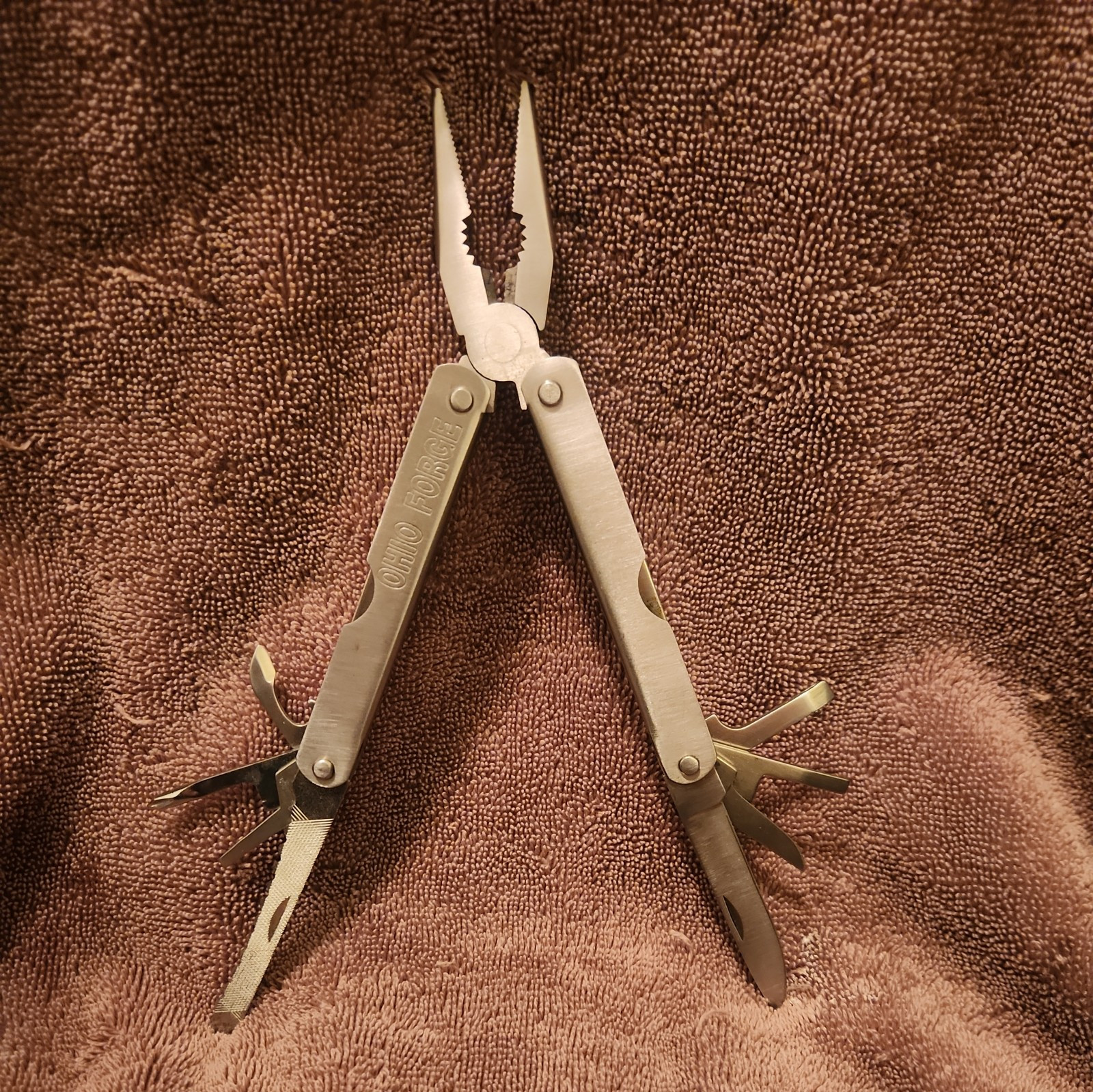 Ohio Forge Stainless Steel Multi Tool Saw Screw Drivers Can Opener **Various**