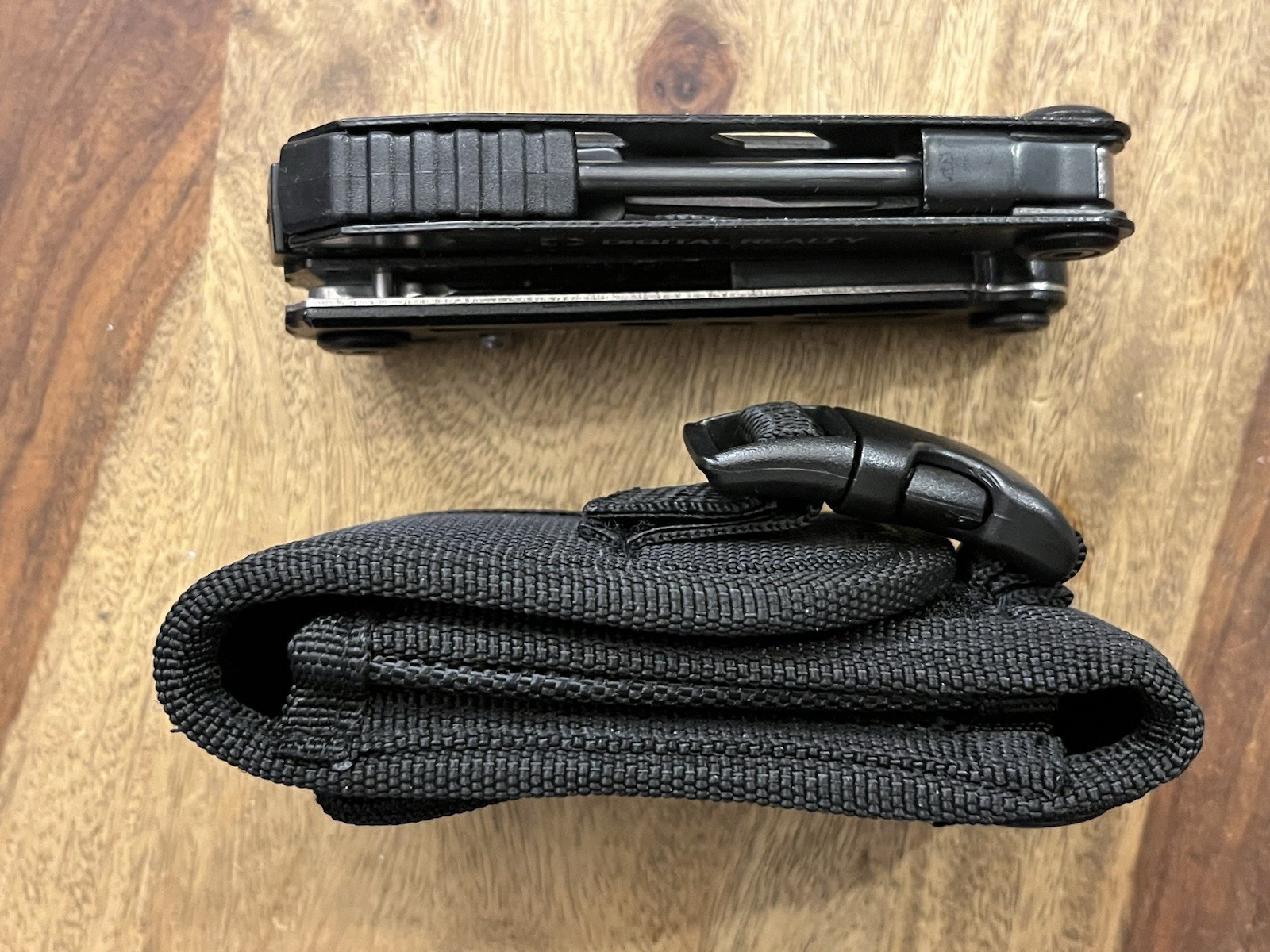 Basecamp Firestarter 11- in 1- 420 Stainless Steel Multitool Nice w/Molle Sheath