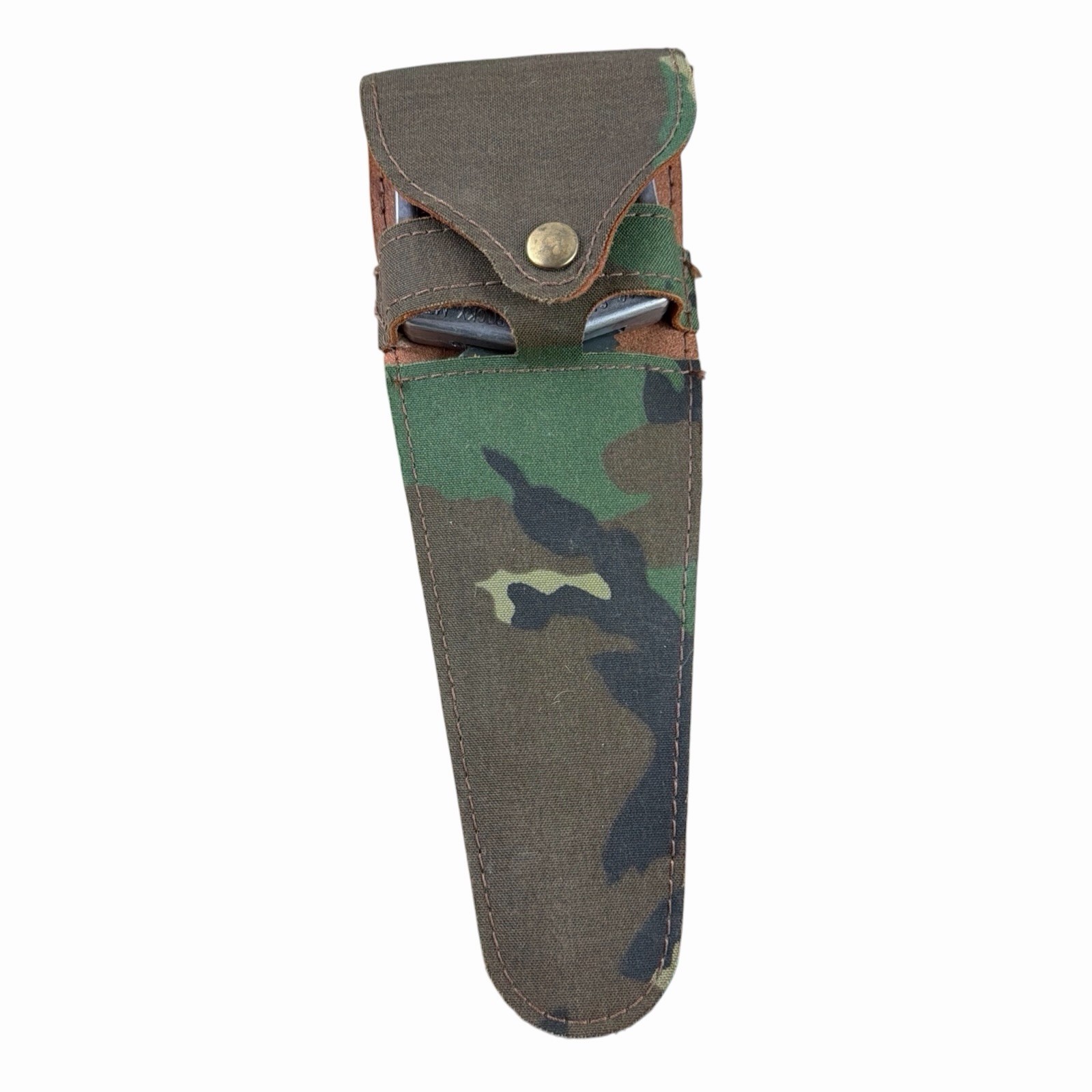 Rocky Mountain Pac Saw Dubois WYO. with Camo Sheath Camping Hunting GUC