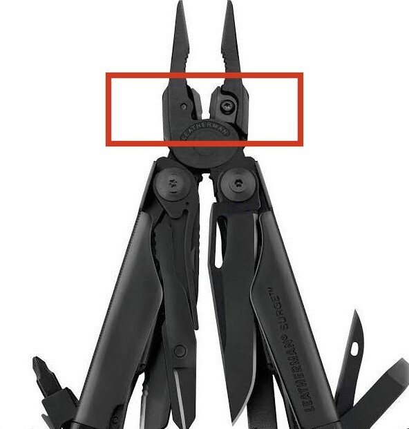 Leatherman Replacement Accessories: Wire Cutters Kit: Charge/Wave Plus MUT Surge