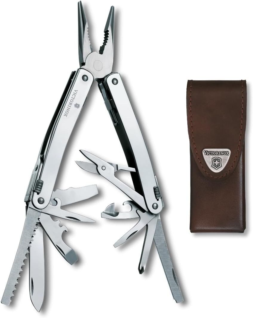 Victorinox Swiss Tool Spirit X Multi Tool, 24 Function – Silver