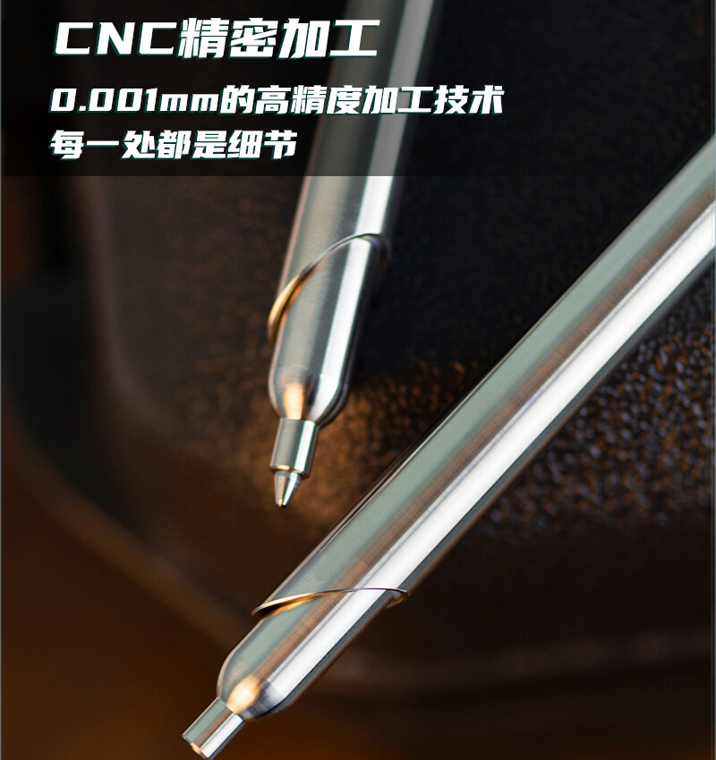 Titanium Alloy Rotary Pen Tactical Pen Tool Student Signature Pen