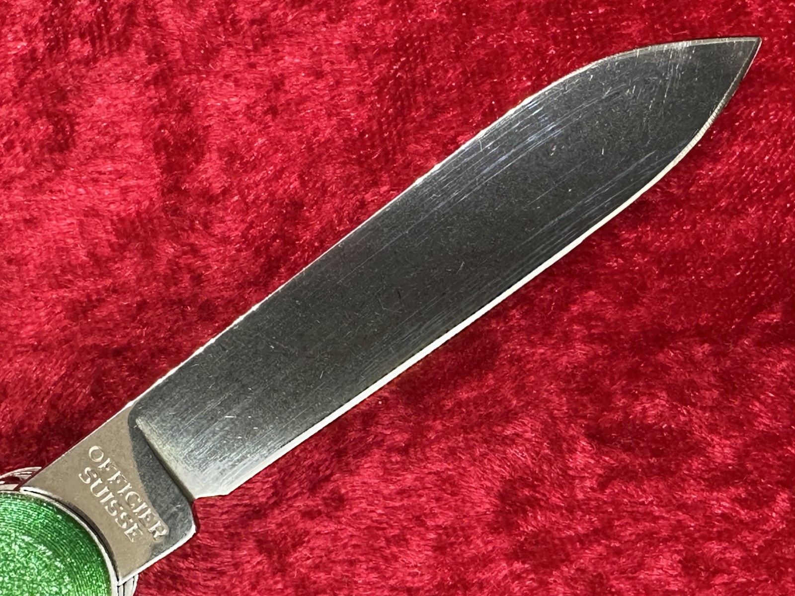 Victorinox Spartan Lite Green 3D Printed Scales Swiss Army Knife w/Sheath (664)
